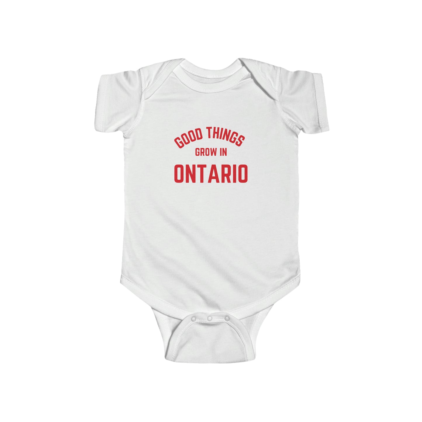 Good Things Grow in Ontario - Baby Bodysuit