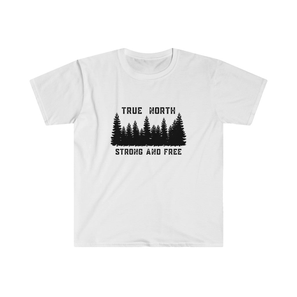 Unisex T - True North Strong & Free - Oh Canada Shop
